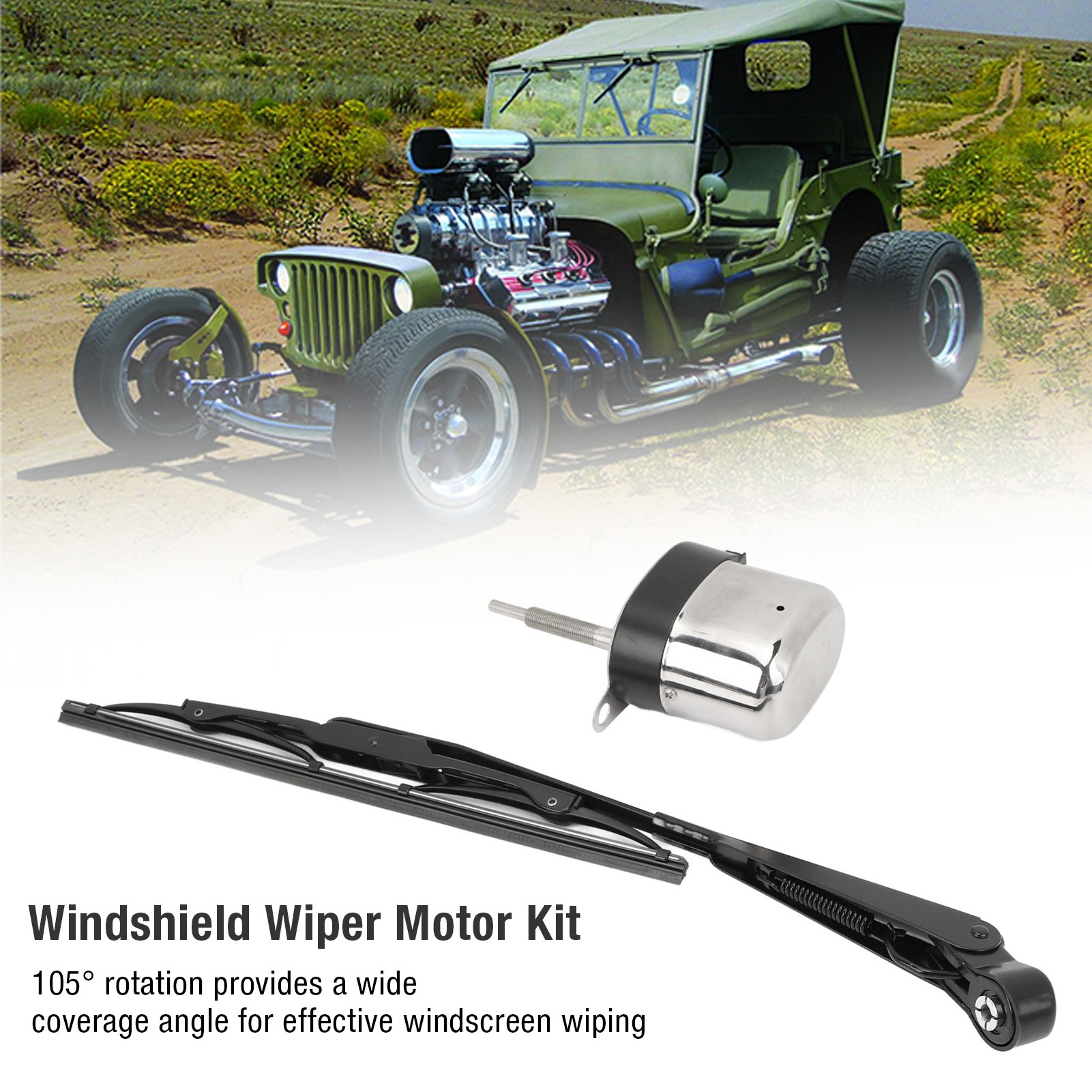Electric Motor Windshield Wipe - Fishing Boat Trolling Motor ulasan dan harga