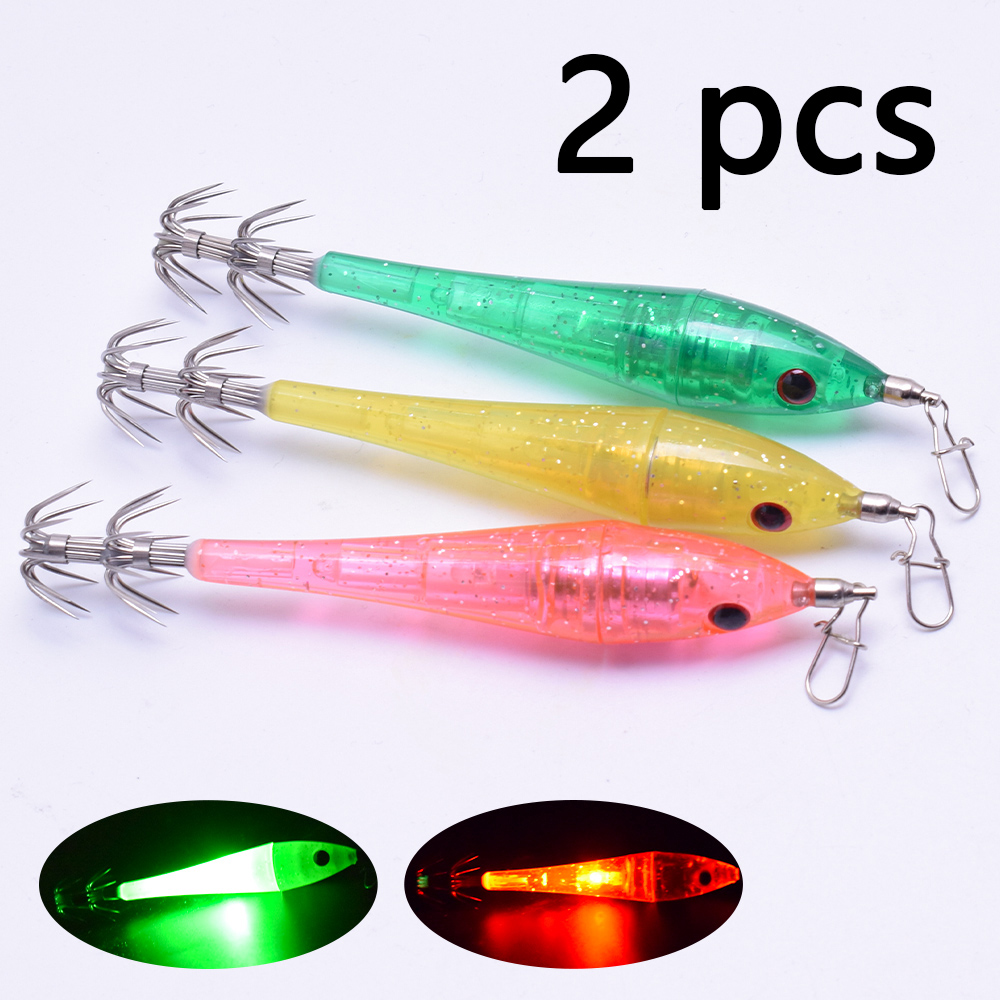 2 pcs LED underwater lure ligh - Fishing Boat Navigation Light ulasan dan harga