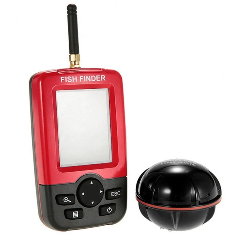 Display Portable fish finder e - Fishing Boat Depth Finder ulasan dan harga