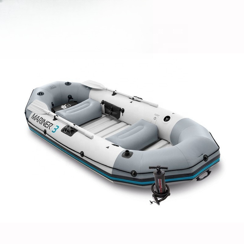 68373 BOAT SET Kayak Gonflable - Fishing Boat Inflatable ulasan dan harga