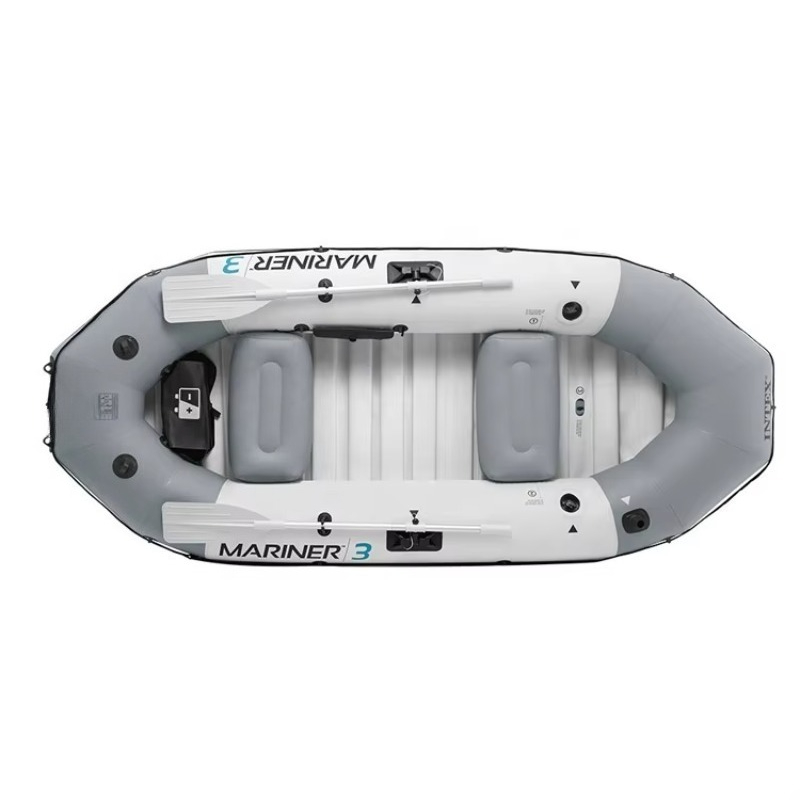68373 BOAT SET Kayak Gonflable - Fishing Boat Inflatable ulasan dan harga