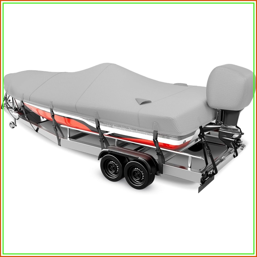 Boat Cover 20-22ft, 1200D Wate - Fishing Boat Cover ulasan dan harga
