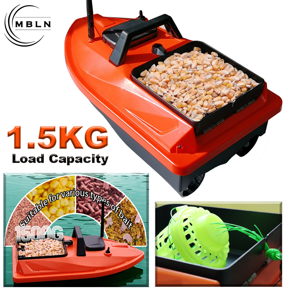 MBLN Mini GPS Bait Boat – 24 W - Fishing Boat Gps ulasan dan harga