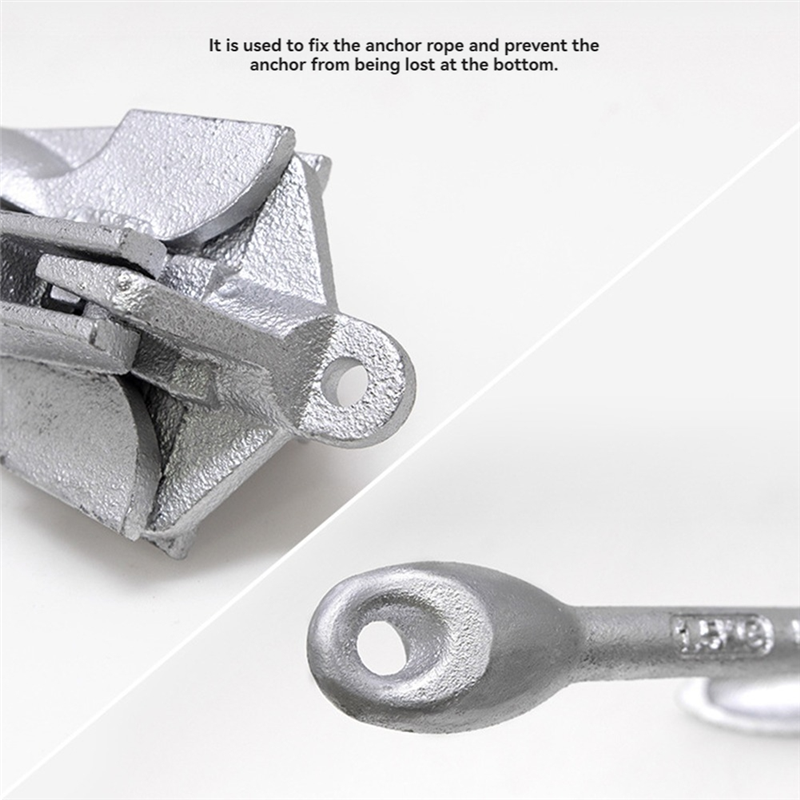 AB56-0.7KG Steel Folding Water - Fishing Boat Anchor ulasan dan harga