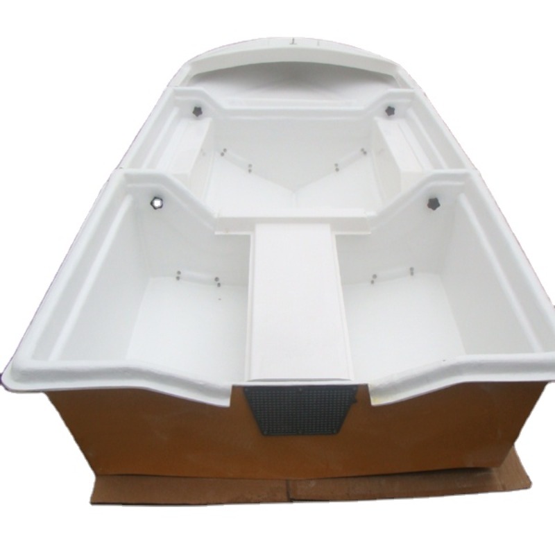 Small Dinghy boat 3.35m portab - Fishing Boat Fiberglass ulasan dan harga