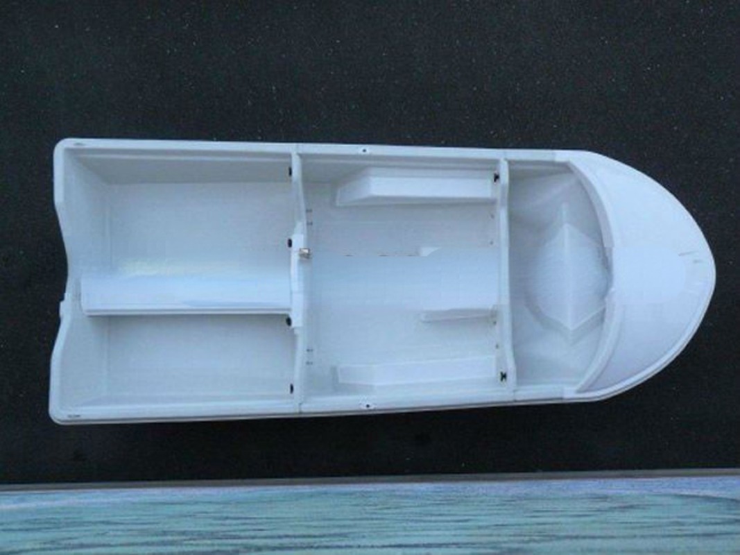 Small Dinghy boat 3.35m portab - Fishing Boat Fiberglass ulasan dan harga