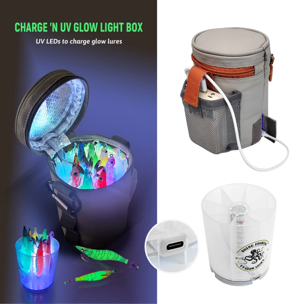 New UV Squid Jig Fill Light LE - Fishing Boat Navigation Light ulasan dan harga