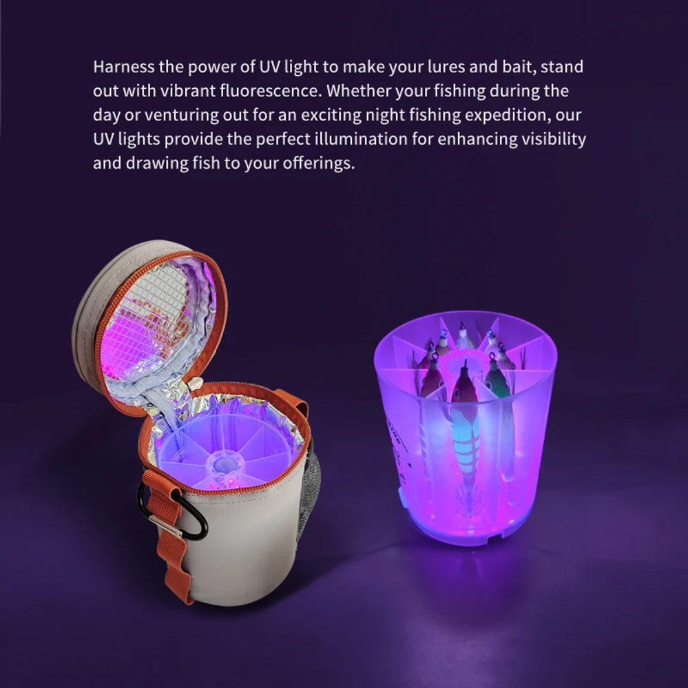 New UV Squid Jig Fill Light LE - Fishing Boat Navigation Light ulasan dan harga