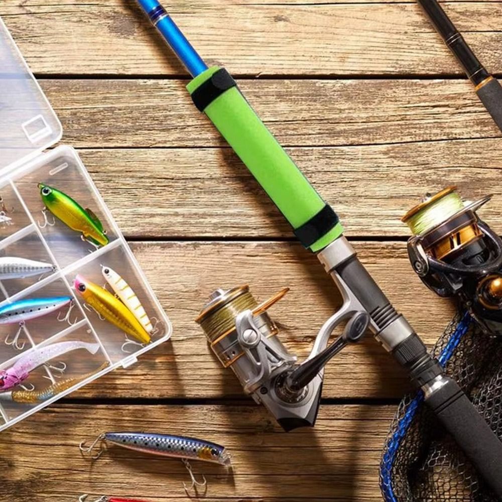 Foam Fishing rod sponge coverR - Fishing Boat Oar ulasan dan harga