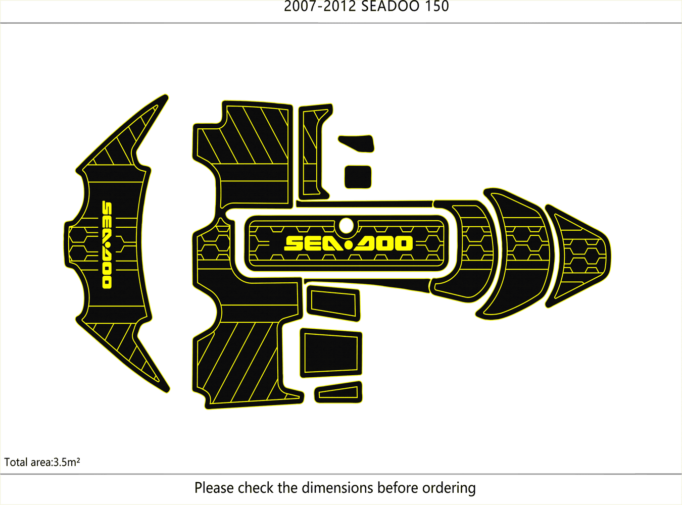 2007-2012 Sea Doo 150  Speedst - Fishing Boat Fiberglass ulasan dan harga