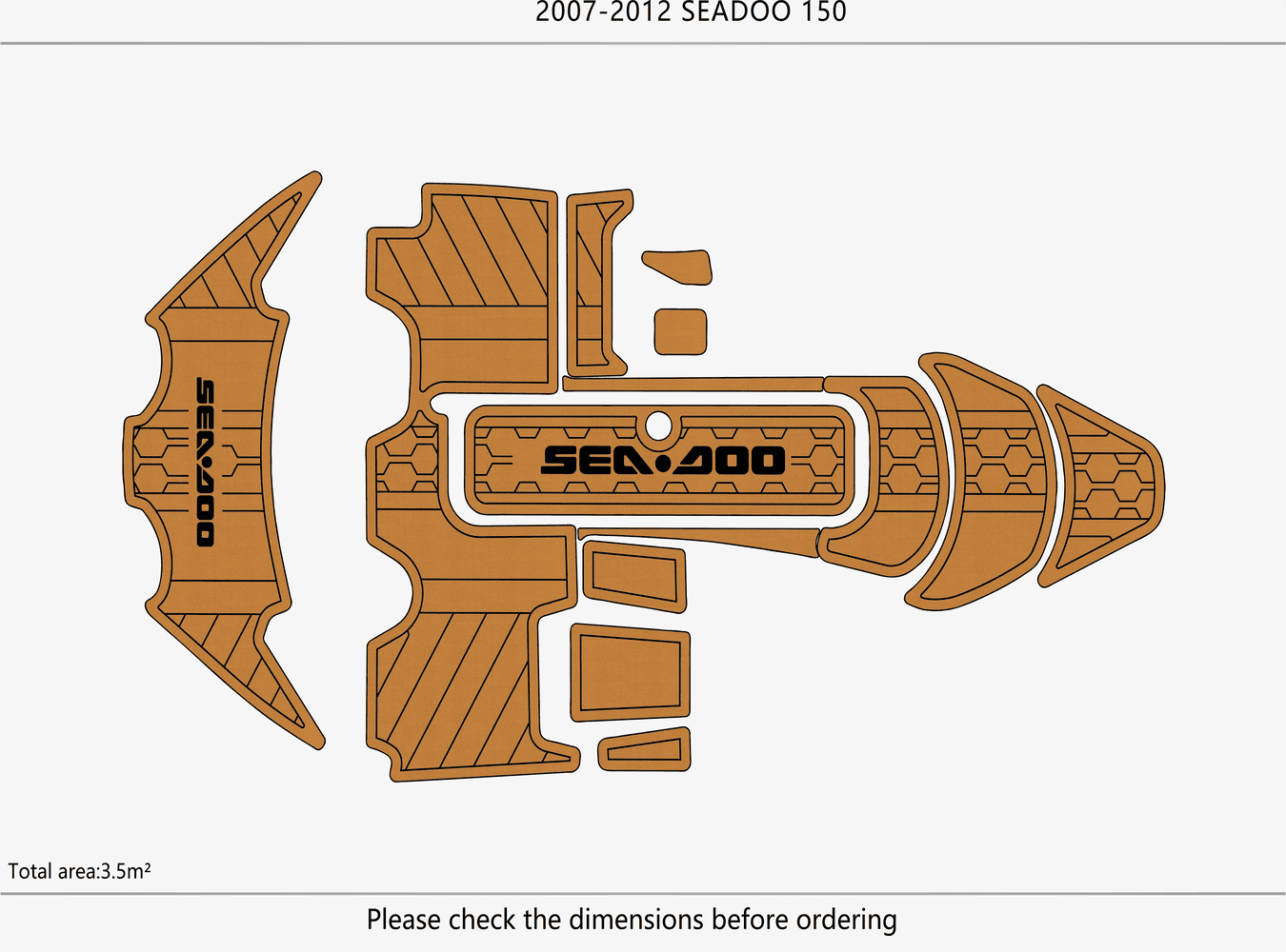 2007-2012 Sea Doo 150  Speedst - Fishing Boat Fiberglass ulasan dan harga
