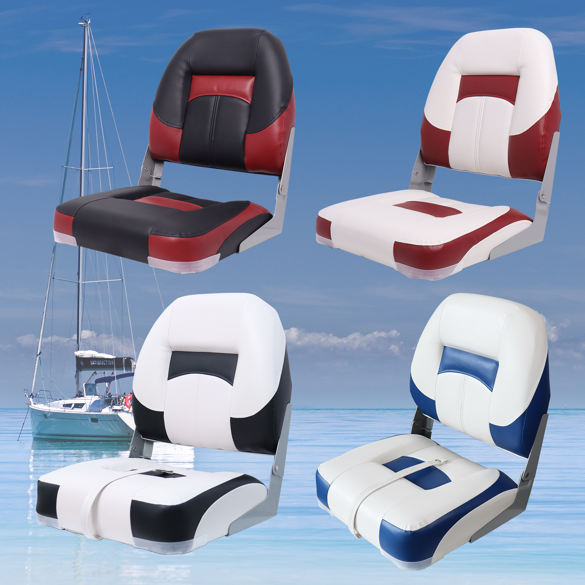 Folding Bass Boat Seats Classi - Fishing Boat Seat ulasan dan harga
