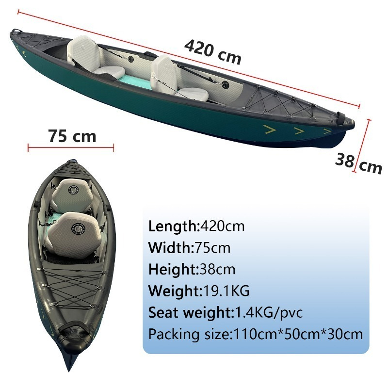 New Design 4.2m Portable Infla - Fishing Boat Inflatable ulasan dan harga