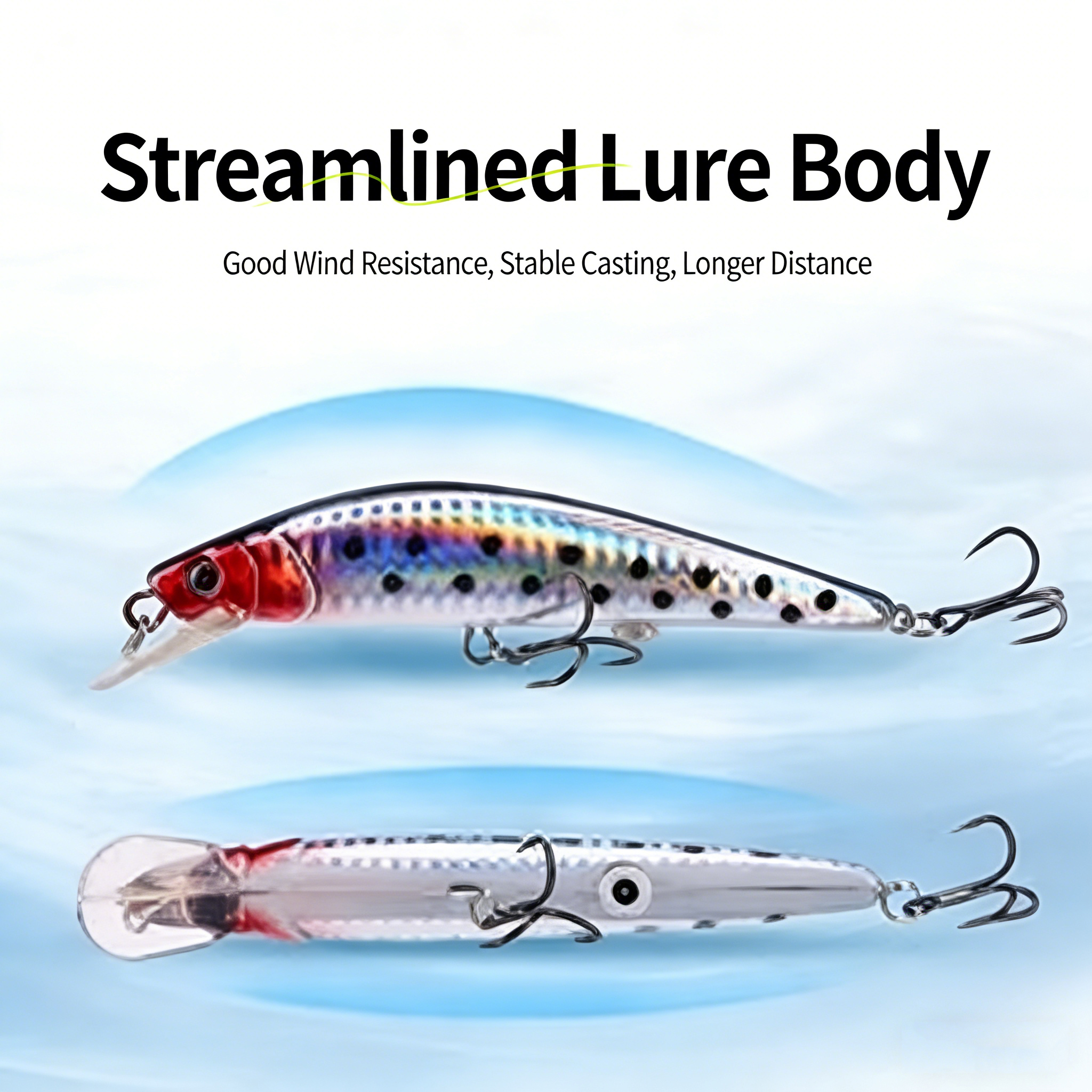Simulated Fishing Lures Bait E - Fishing Boat Navigation Light ulasan dan harga