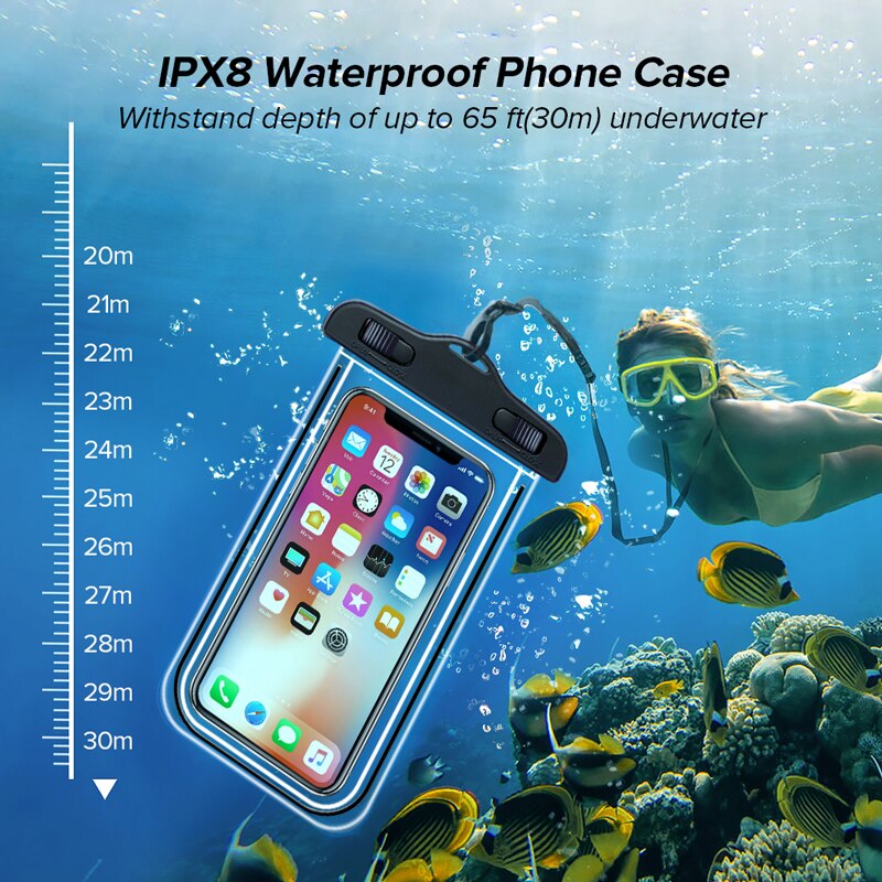 IP68 Universal Waterproof Phon - Fishing Boat Cover ulasan dan harga