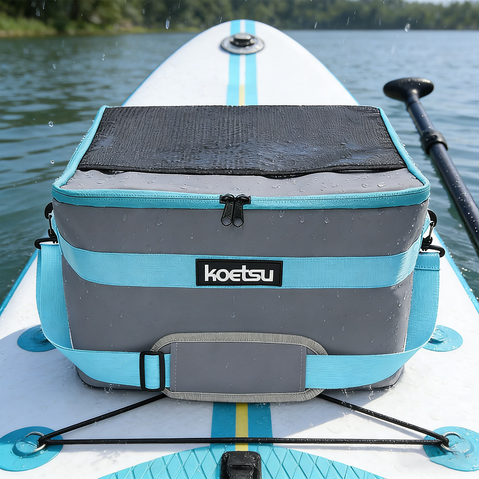 Insulated Paddleboard Cooler w - Fishing Boat Paddle ulasan dan harga