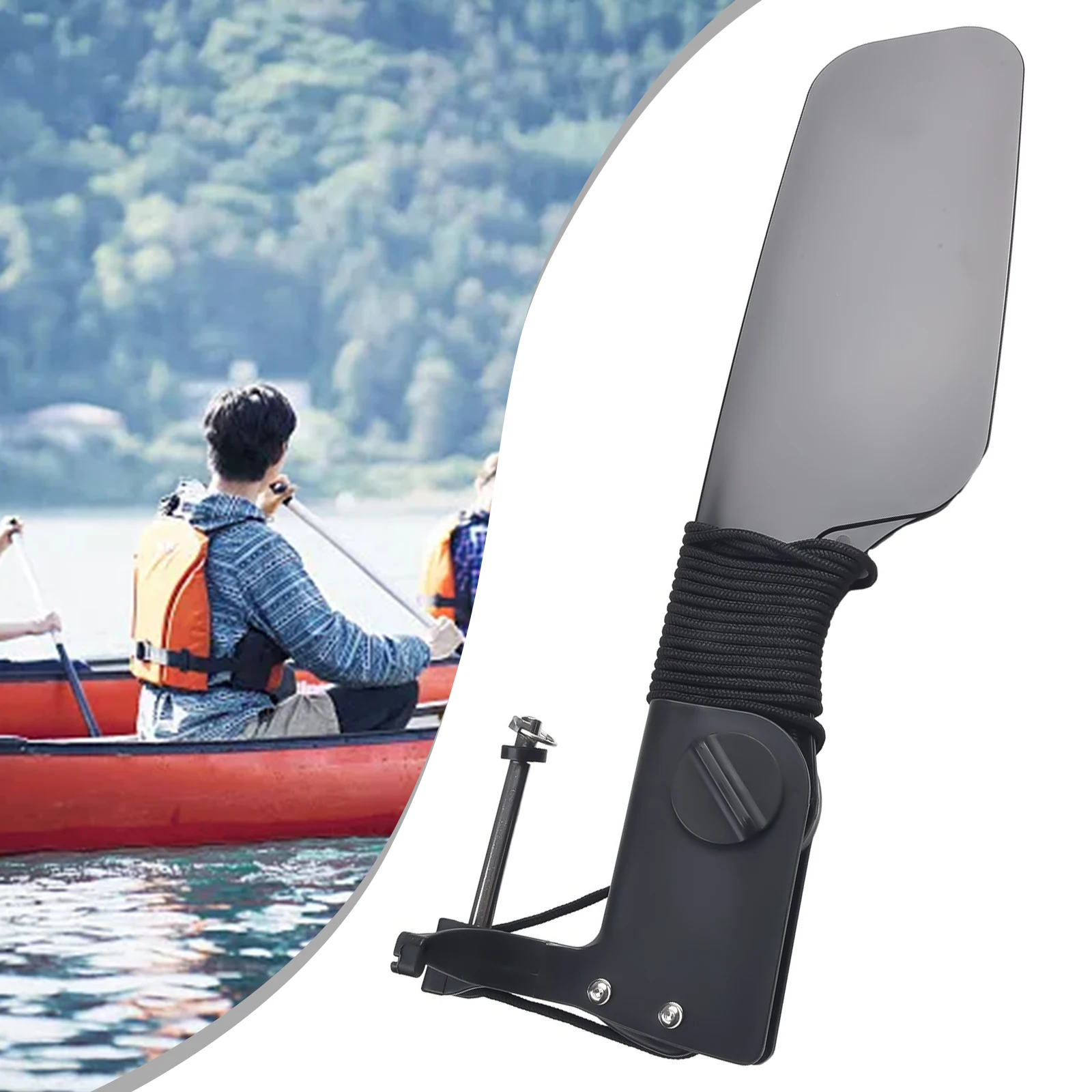 For Kayak Big Tail Rudder with - Fishing Boat Steering Wheel ulasan dan harga