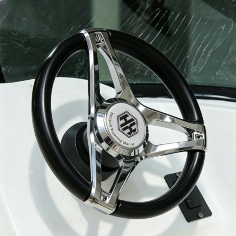 Marine Steering Wheel With Ass - Fishing Boat Trailer ulasan dan harga