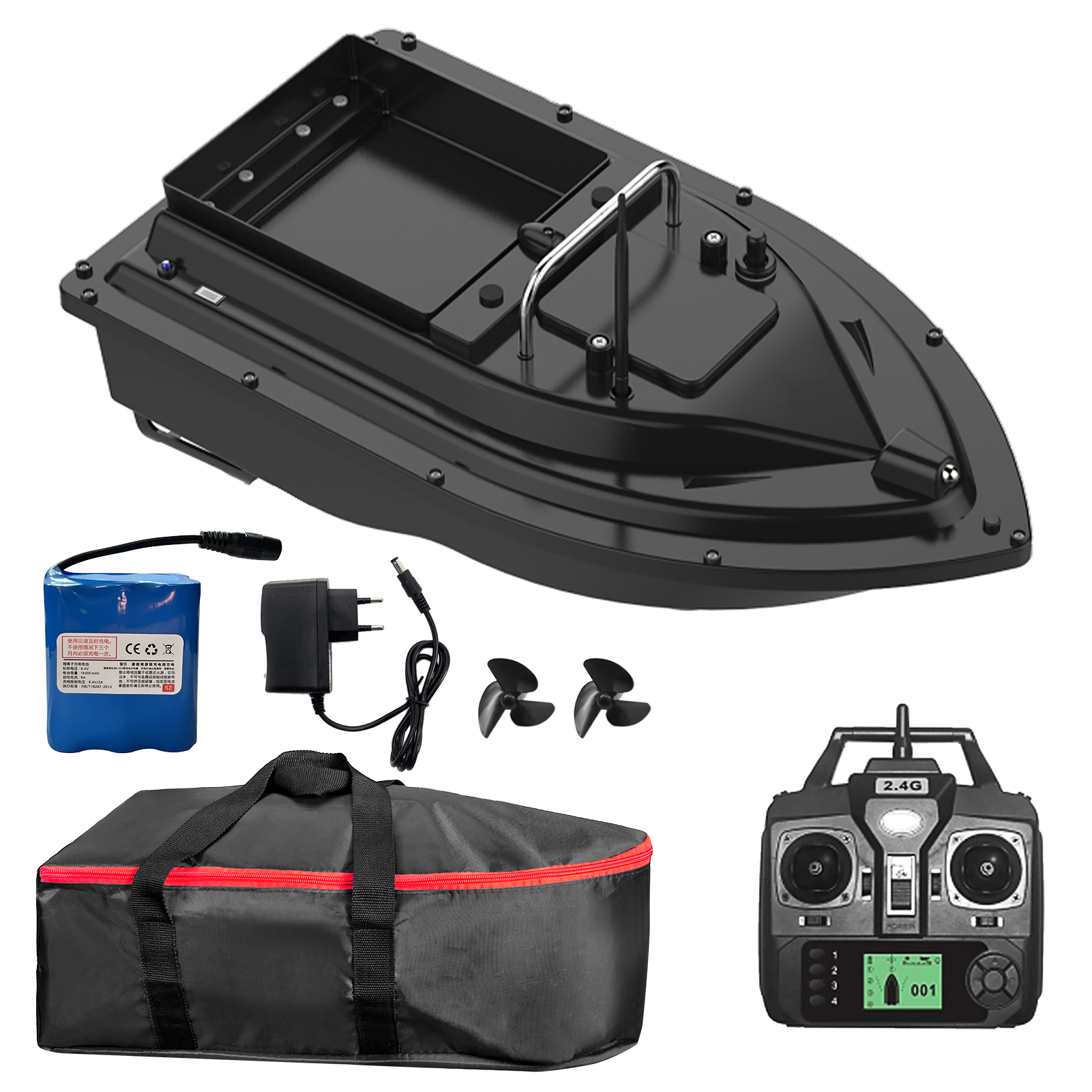 D16E GPS Fishing Bait Boat wit - Fishing Boat Gps ulasan dan harga