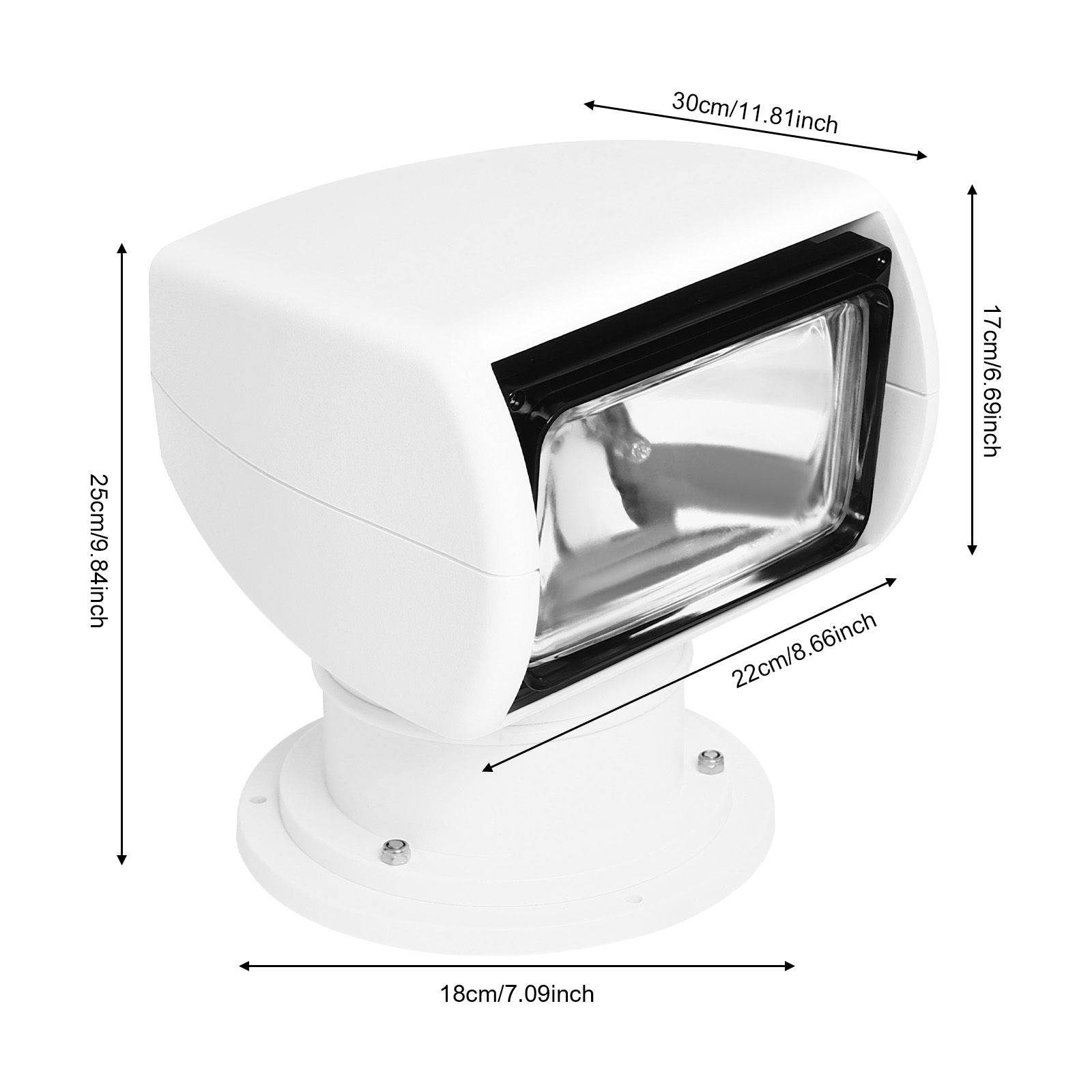 Spotlight Marine Spot Light Bo - Fishing Boat Trailer ulasan dan harga